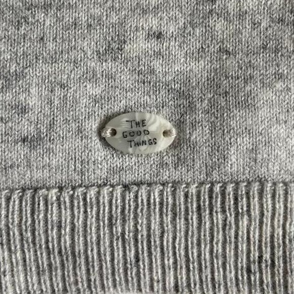 🆕 Zara Kid's Light Grey Knit Cardigan - Picture 4 of 8